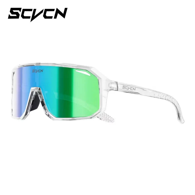 Lentes visor Verde marco Transparente